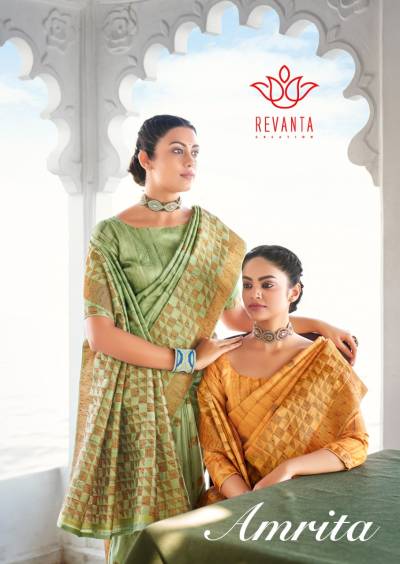 Amrita By Revanta Tradition Style Handloom Silk Saree Collection